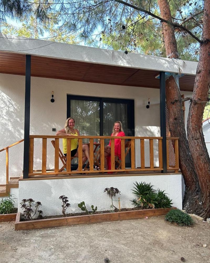 Bungalov verandası